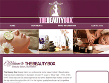 Tablet Screenshot of beautyboxnuneaton.com